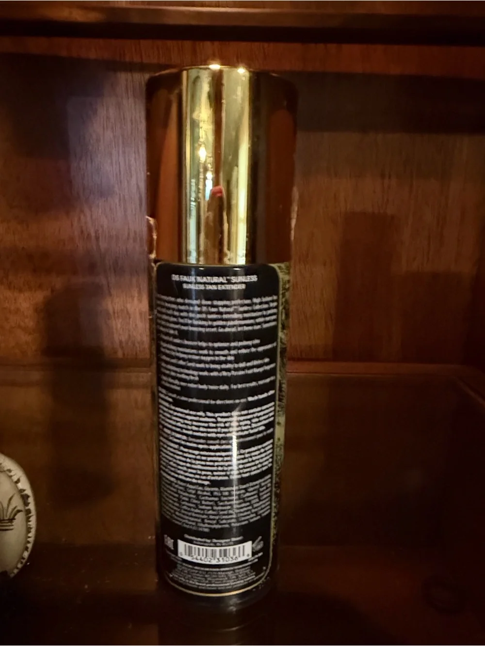Designer Skin Sunless Tan Extender - Black & Gold Bottle 8 fl oz / 237 mL